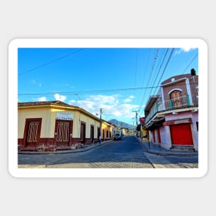 Nicaragua - Rue de Somoto Sticker